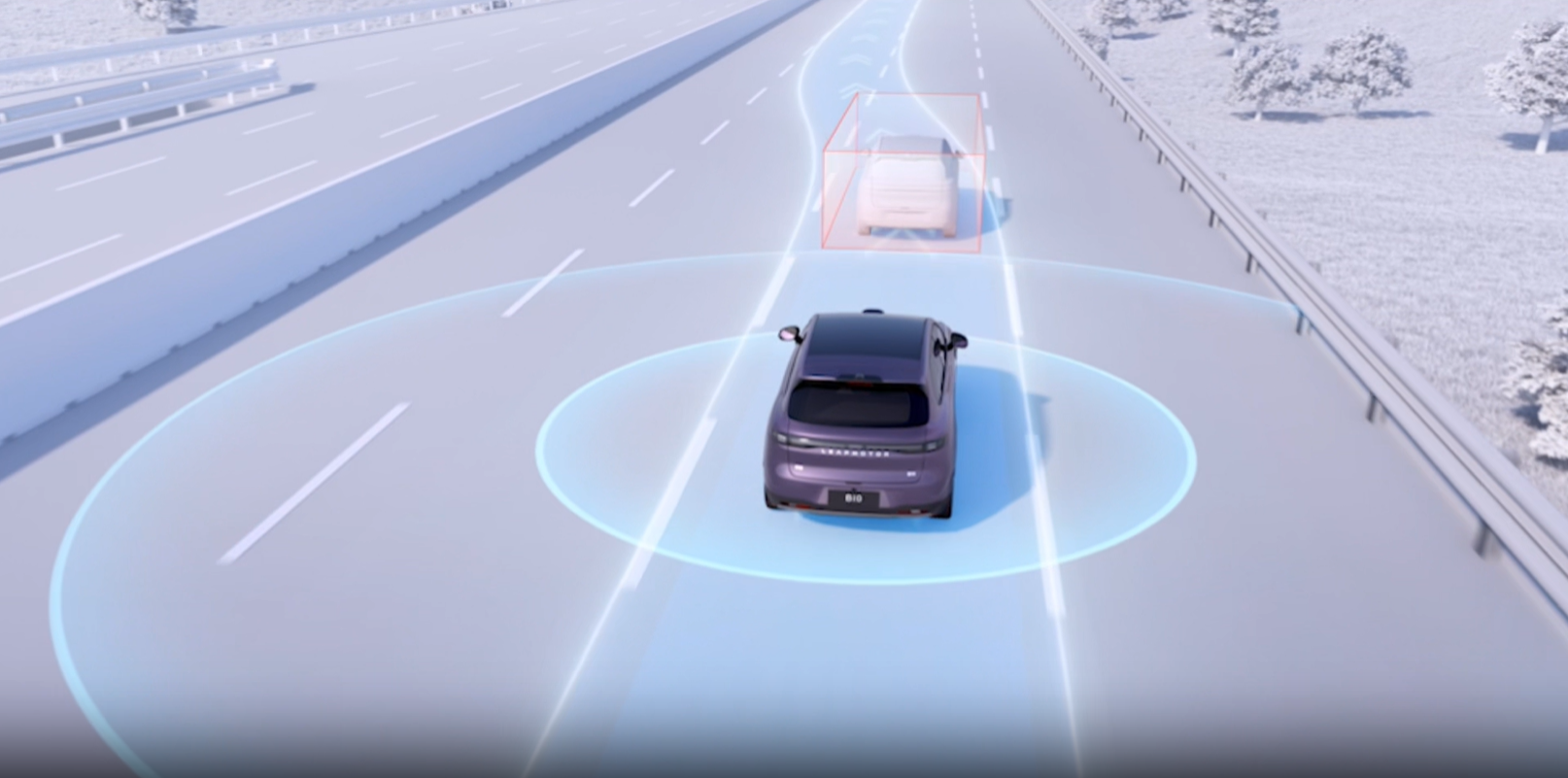 Система помощи водителю на шоссе